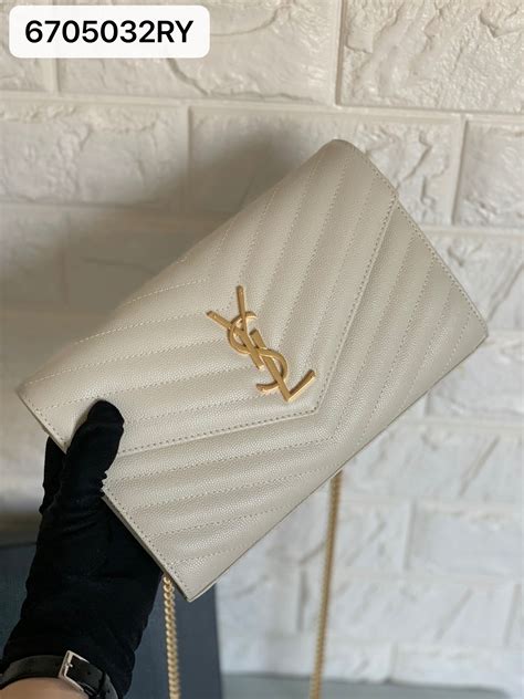 ysl wallet on chain youtube|YSL envelope wallet on chain.